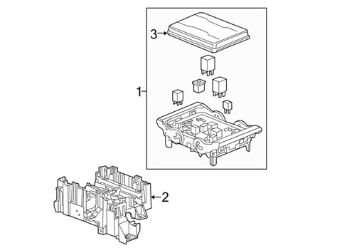 2004 tahoe junction box|Engine Wiring Harness Junction Block .